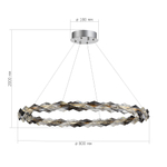Светильник подвесной DIAMANTA LED 30W 3000K