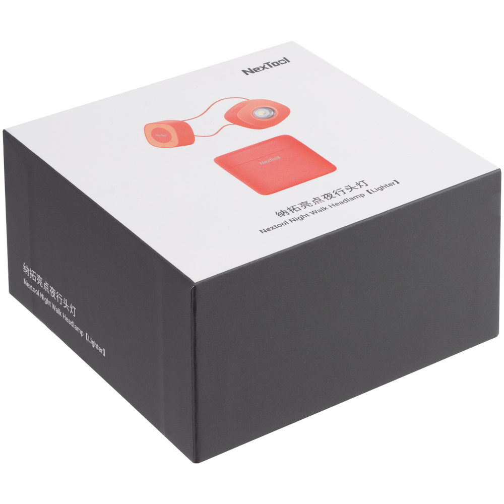 Фонарь налобный Nextool Night Walk Headlamp,80лм,16м, светодиодный, аккум, оранж(NE20108)