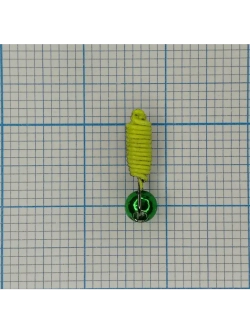 Мормышка вольфрамовая "Гвоздик рифленый"