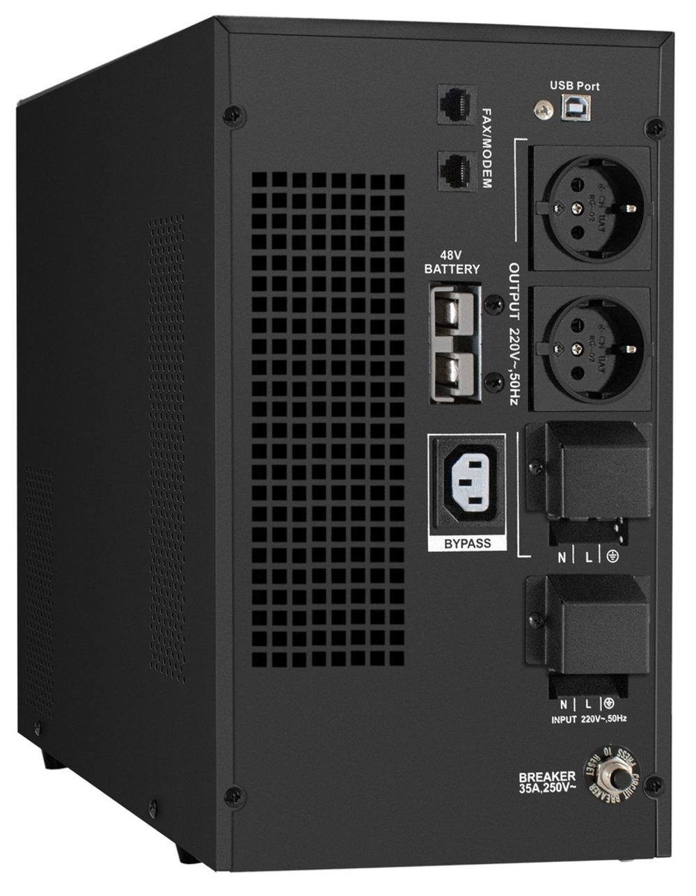 Комплект  Exegate SineTower SZ-5000.LCD.AVR.2SH.1C13.T.RJ.USB