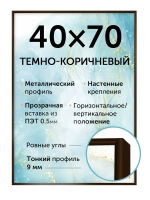 Металлическая рамка 40х70 см