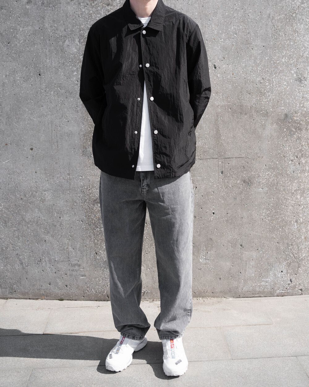 Куртка Молодость Тренерская RipStop черная