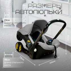 Коляска-автокресло BubaGO Mirco 4в1