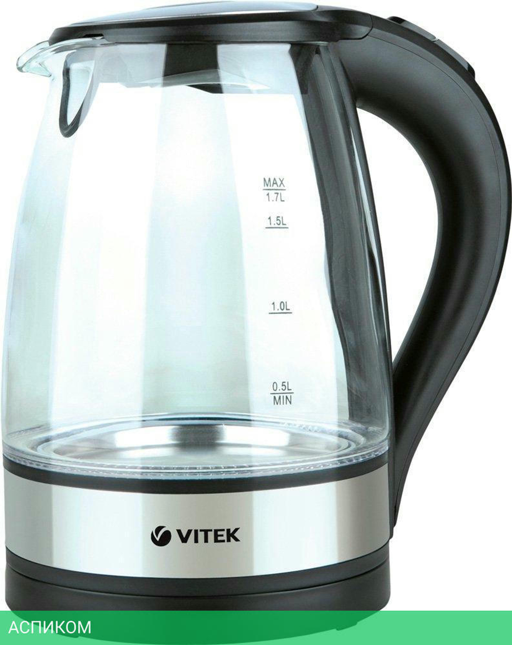 Электрочайник Vitek VT-7008TR Transparent