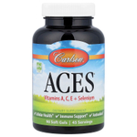 Carlson, ACES®, витамины A, C, E и селен, 90 мягких таблеток