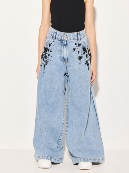 Джинсы SHIMMER CHILD, голубой