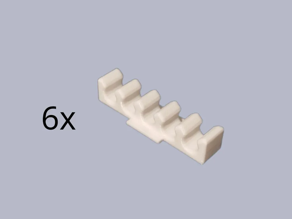 Крепление UTP кабеля для мультимедийных шкафов ABB UK600 (Cat5/5e)
