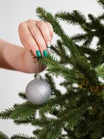 Искусственная ель на ножке «Датская» (хвоя Литая) 240 см / 2.4 м