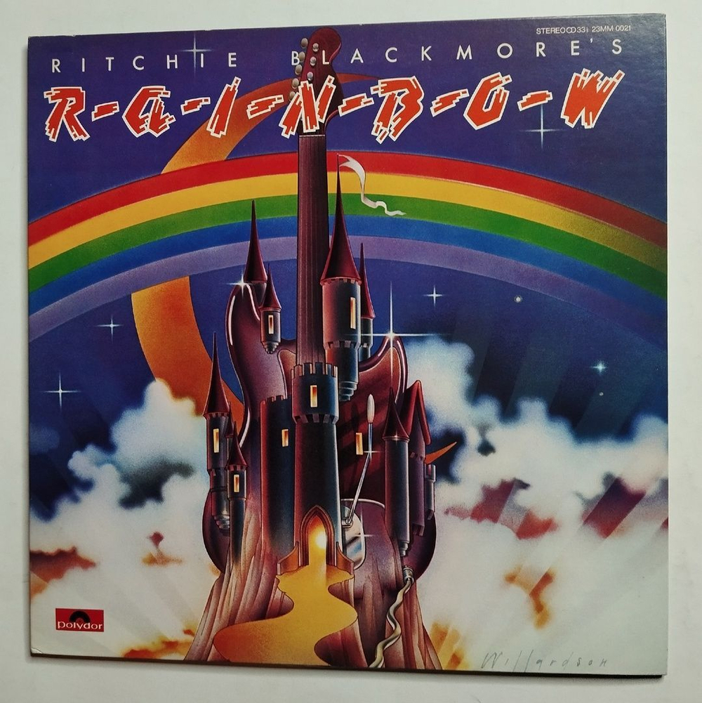 Винтажная виниловая пластинка LP Ritchie Blackmores Rainbow (Japan 1981) (No Obi)