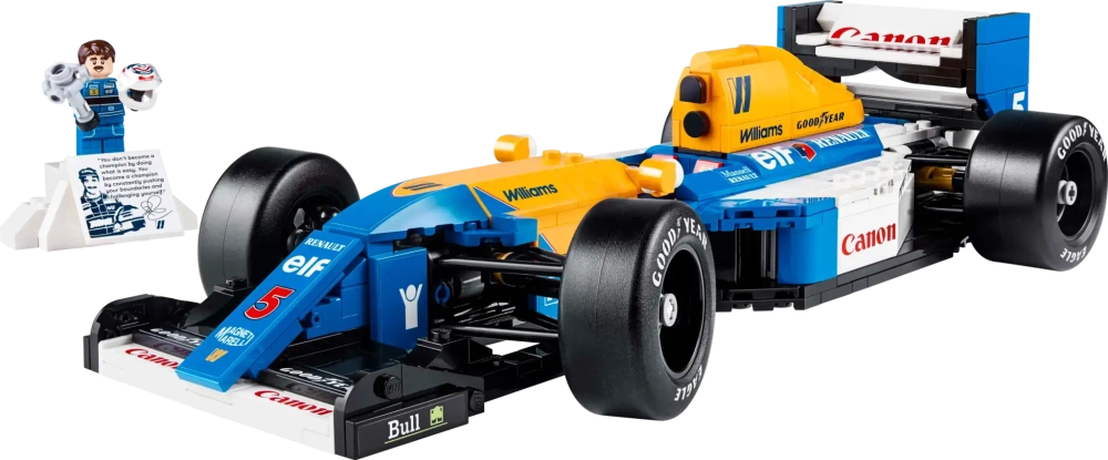 Конструктор LEGO Icons 10353 Williams Racing FW14B & Nigel Mansell
