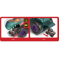 Игровой набор Mattel Hot Wheels Монстр Трак, Голодный Мега Рекс, GYL13