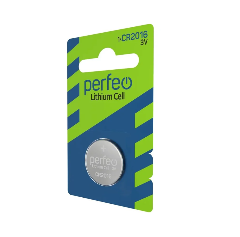Батарейка PERFEO Литий CR2016 1шт блистер 30 006 803