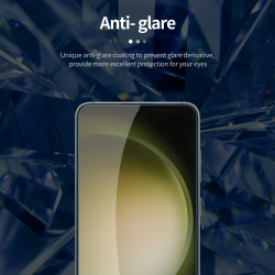 Защитное стекло с прозрачными рамками от Nillkin для Samsung Galaxy S24+, серия H+Pro Anti-Explosion Glass Screen Protector