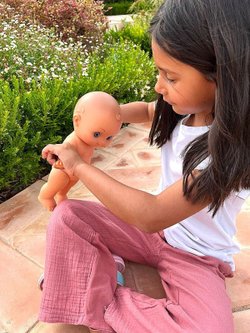 Кукла для девочки Paola Reina 28см виниловая Малыш Панча без одежды