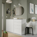 Книжный шкаф - VIHALS IKEA/ ВИХАЛС ИКЕА,   165х90 см, белый