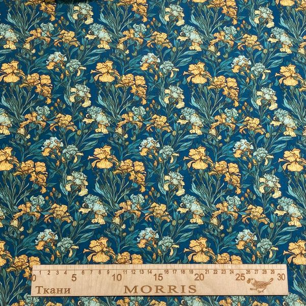 ЖЕЛТЫЕ ИРИСЫ , 100% хлопок, Handmade Fabrics 5