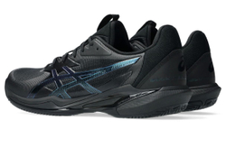 Мужские теннисные кроссовки Asics Solution Speed FF 3 Clay Night Energy - black/prism blue