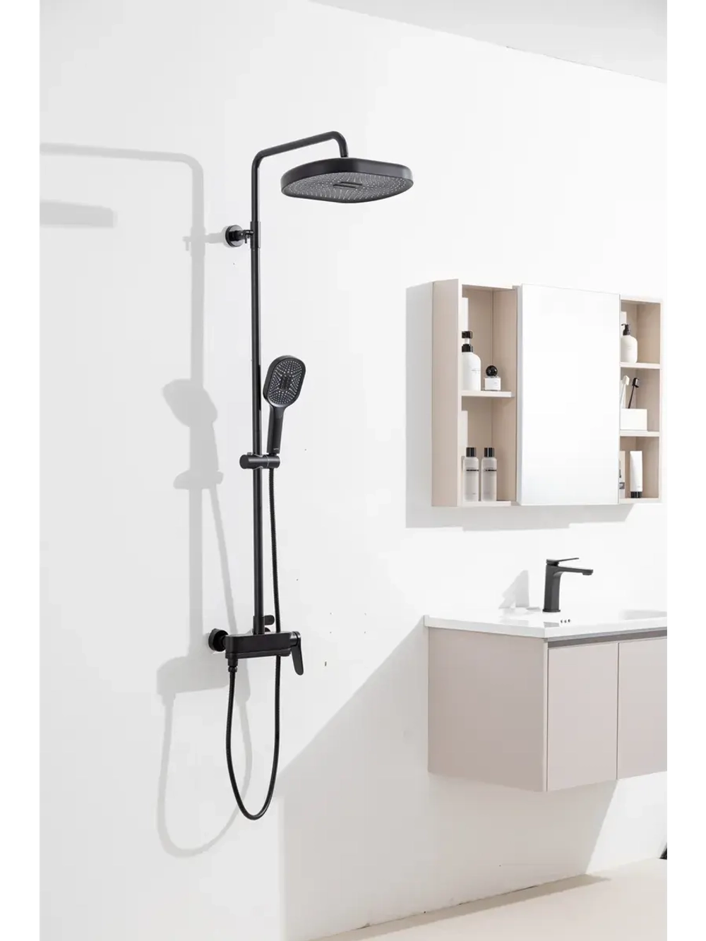 Душевая система с тропическим душем Gappo G2410-6