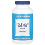 The Vitamin Shoppe, Ниацин без смывания, 500 мг, 300 растительных капсул
