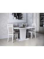 Стол кухонный обеденный раздвижной 120х75х75 см