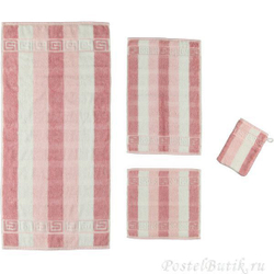 Полотенце 80х150 Cawo Noblesse 1011 Frottier розовое