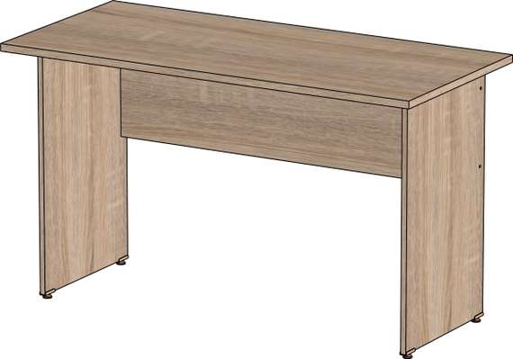 Стол письменный Стандарт Про дуб сонома