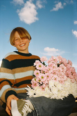 ZARA СВИТЕР В ПОЛОСКУ, ЗЕЛЕНЫЙ