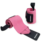 Бинты кистевые - страпы для запястья LUXIAOJUN W80 Wrist Wraps - LU12B1B-PINK