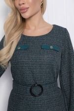 Платье Шарли (темно-зеленое) П12482-18 LT Collection