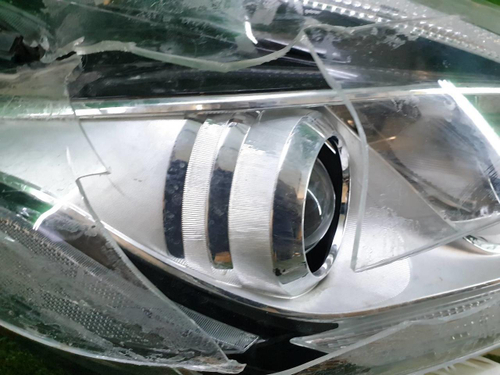 Битая Фара правая Nissan Murano Z52 (14-22) LED