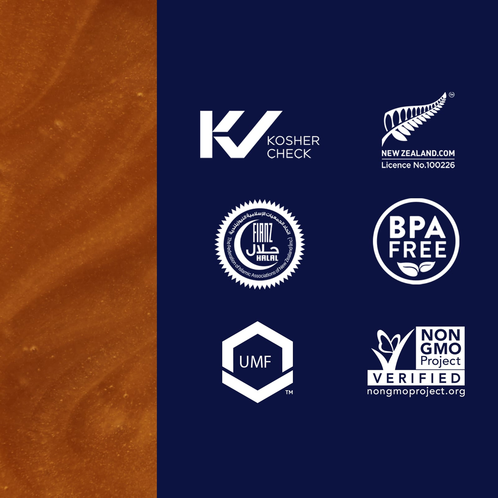 Manuka Health, необработанный мёд манука, UMF 16+™, MGO 573+, 250 г (8,8 унции)