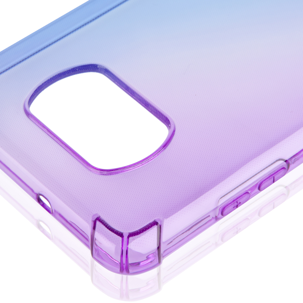 Чехол ROSCO для Poco X3 NFC;Poco X3 Pro оптом (арт. XM-PX3-HARD-TPU-VIOLET-BLUE)