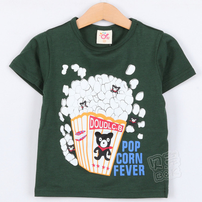 Футболка детская с принтом попкорна