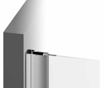 Душевой уголок Ravak Pivot PDOP1+PPS 90х90 профиль белый с ручками хром/стекло прозрачное