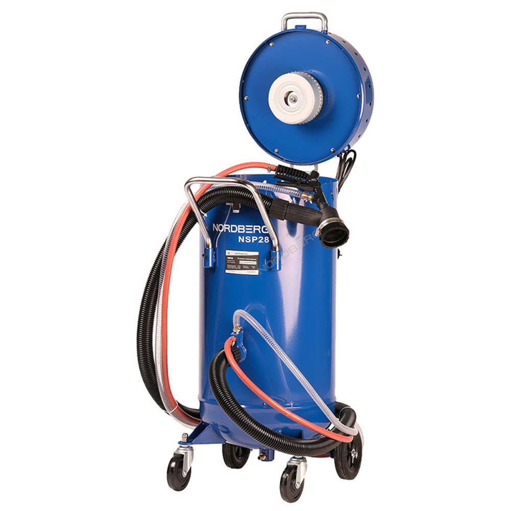 NORDBERG (NSP28) Установка пескоструйная, бак для песка 104 л