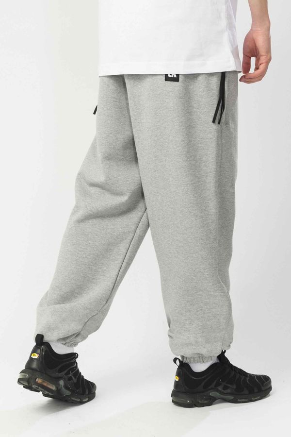 Штаны Solid Pants серые меланж - фото 4