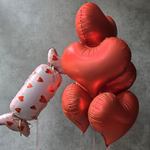 Сет шаров «Карамелька и сердца»