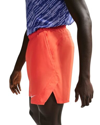 Мужские теннисные шорты Nike Court Dri-Fit Victory 7" - turf orange/white