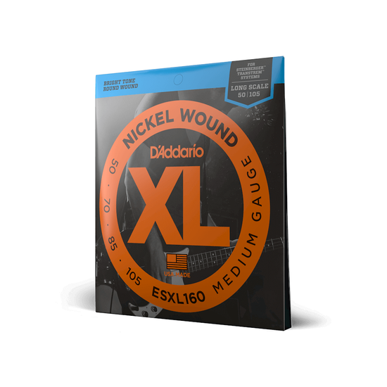 Струны для бас-гитары headless D'ADDARIO ESXL160