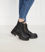 Кожаные ботильоны Elisabetta Franchi - черный(SA24B36E2)