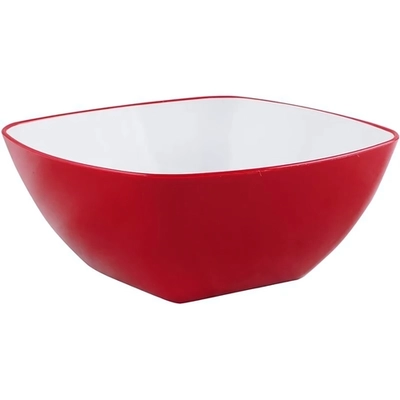 Салатник DUO 0,7л. хвоя, красный