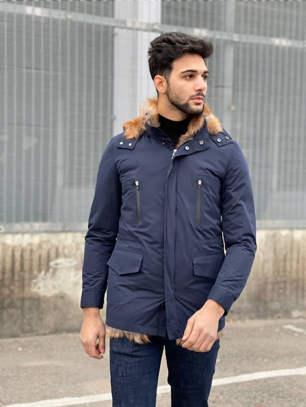 Куртка с мехом Loro Piana