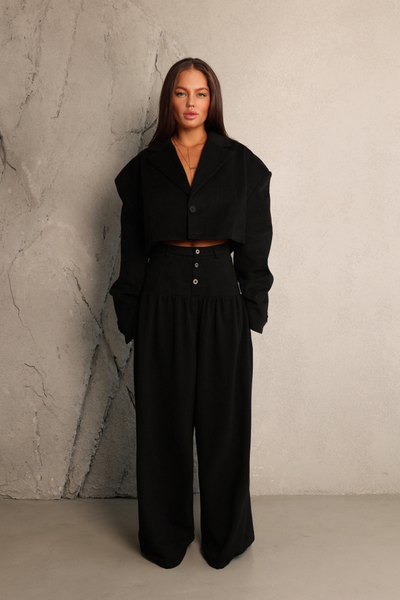 Жакет из денима мини