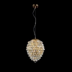 Подвесной светильник Crystal Lux CHARME CHARME SP4 GOLD/TRANSPARENT