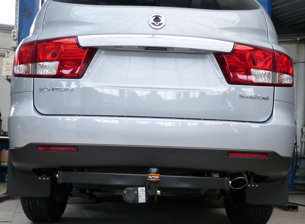 Фаркоп для SsangYong Kyron 2005-2016, Rexton 2002-2006 Тип шара: A. Нагрузки: 2000/100 кг, SY 005