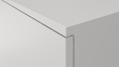 Тумба подвесная VELVEX Unit 50х27 белый матовый