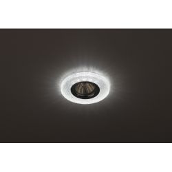 DK LD1 WH Светильник ЭРА декор cо светодиодной подсветкой, прозрачный