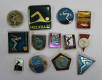 Набор спортивных значков Плавание(13 шт)