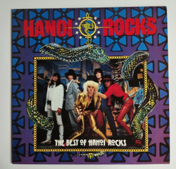 Винтажная виниловая пластинка LP The Best Of Hanoi Rocks (UK 1985)