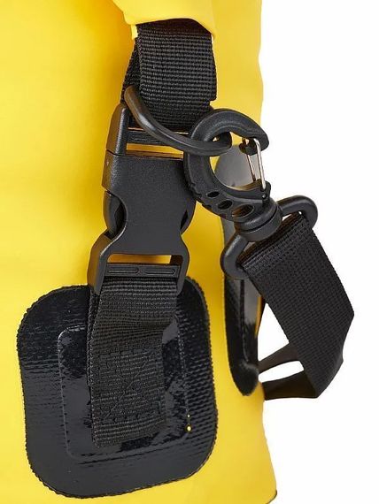 Гермосумка через плечо Sargan Скелетон-САП/Пляжка с доп.карманом 10 л желтый